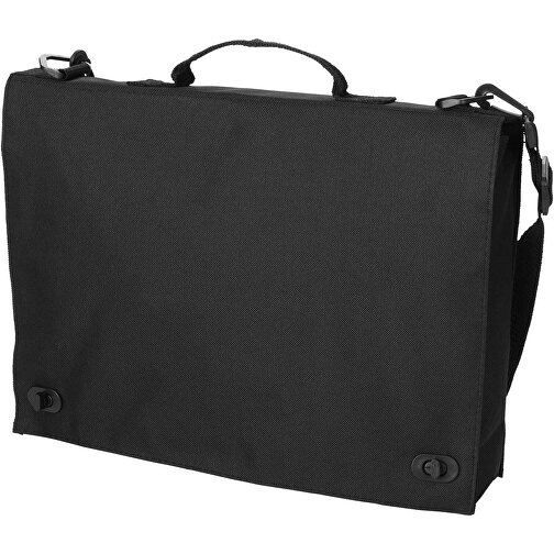 Santa Fee Konferenztasche 6L , schwarz, 600D Polyester, 38,00cm x 28,00cm x 7,00cm (Länge x Höhe x Breite), Bild 1