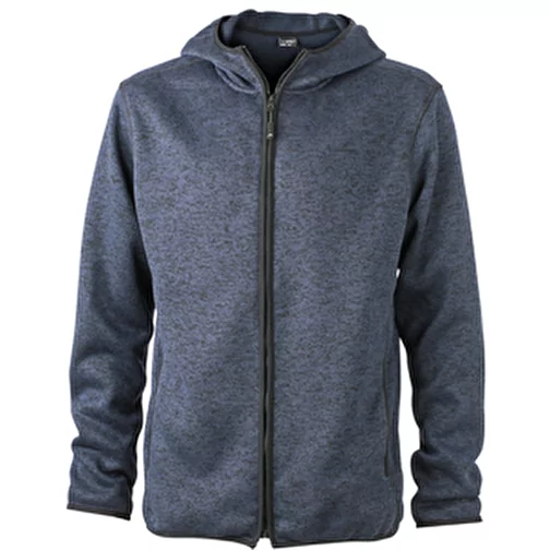 Veste à capuche en tricot polaire homme, Image 1