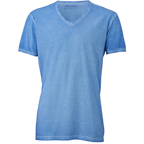 Men’s Gipsy T-Shirt , James Nicholson, horizon-blau, 100% Baumwolle, XXL, , Bild 1