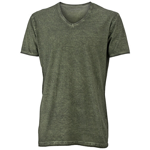 Men’s Gipsy T-Shirt , James Nicholson, dusty-olive, 100% Baumwolle, S, , Bild 1