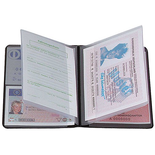 CreativDesign Identitetskort Pocket '4-fold' Normal Foil White, Bild 1