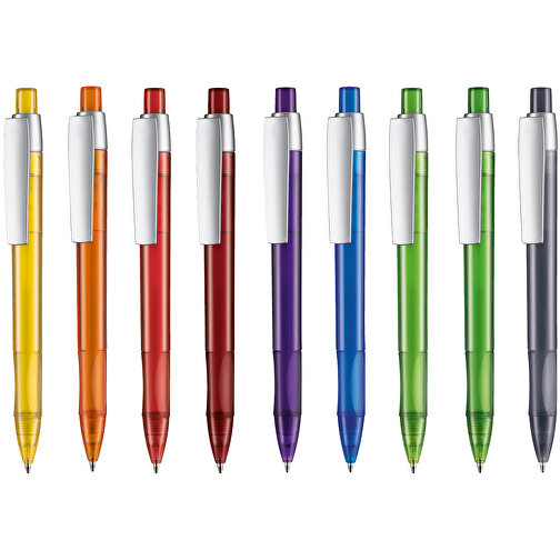 Kugelschreiber Cetus Transparent , Ritter-Pen, lila, ABS-Kunststoff, 14,20cm (Länge), Bild 4
