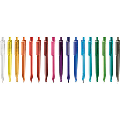 Kugelschreiber INSIDER TRANSPARENT , Ritter-Pen, pflaumen-lila, ABS-Kunststoff, 14,00cm (Länge), Bild 4