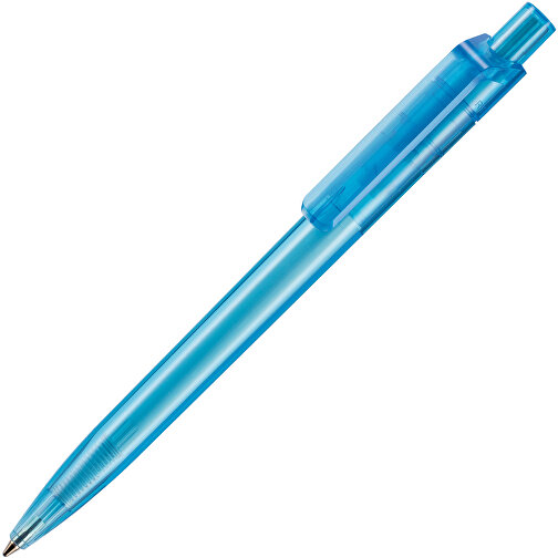 Kugelschreiber INSIDER TRANSPARENT , Ritter-Pen, karibik-blau, ABS-Kunststoff, 14,00cm (Länge), Bild 2