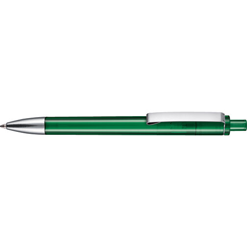 Kugelschreiber EXOS TRANSPARENT , Ritter-Pen, limonen-grün, ABS-Kunststoff, 14,00cm (Länge), Bild 3