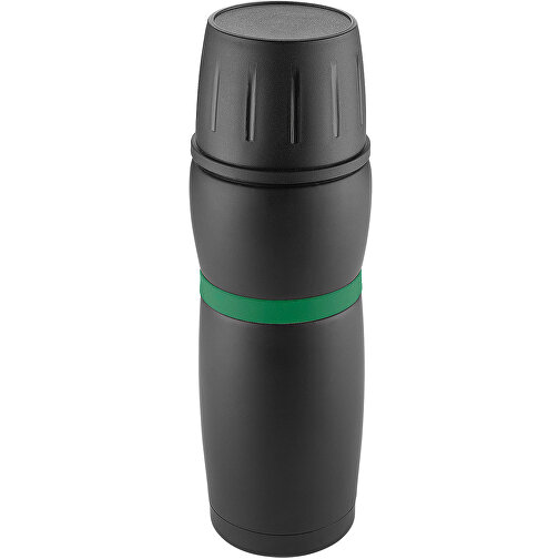 Metmaxx® termoflaske 'CremaTravel' sort/grøn, Billede 1