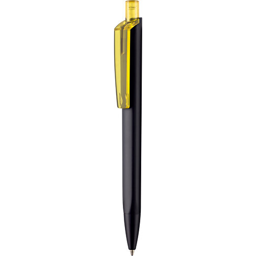 Kugelschreiber Tri-Star Soft STP , Ritter-Pen, ananas-gelb/schwarz, ABS-Kunststoff, 14,20cm (Länge), Bild 1