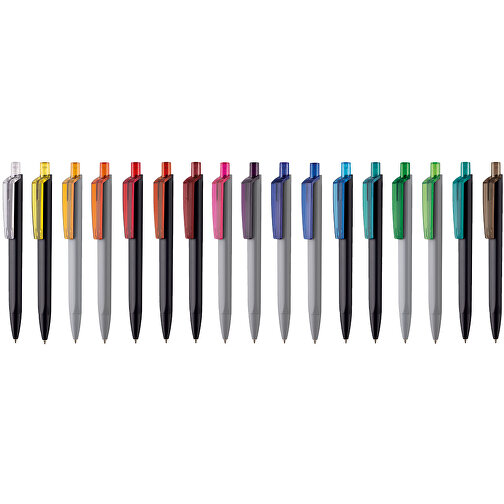 Kugelschreiber Tri-Star Soft STP , Ritter-Pen, feuer-rot/schwarz, ABS-Kunststoff, 14,20cm (Länge), Bild 4