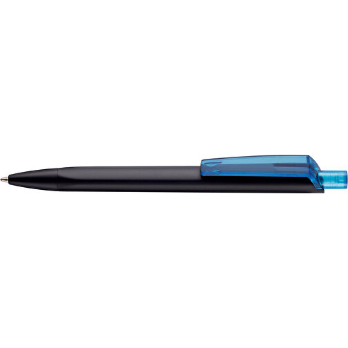 Kugelschreiber Tri-Star Soft STP , Ritter-Pen, karibik-blau/schwarz, ABS-Kunststoff, 14,20cm (Länge), Bild 3