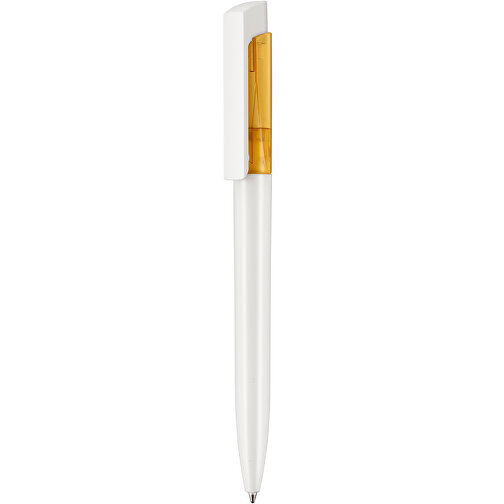 Kugelschreiber BIO-FRESH , Ritter-Pen, mango-gelb, Cellulose-Kunststoff ABS, 14,40cm (Länge), Bild 1
