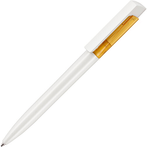 Kugelschreiber BIO-FRESH , Ritter-Pen, mango-gelb, Cellulose-Kunststoff ABS, 14,40cm (Länge), Bild 2