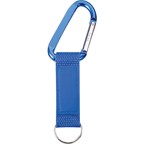 Metmaxx® Schlüsselanhänger 'ImageClick' Blau , Metmaxx, blau, Nylon / Metall / PU, 17,00cm x 4,00cm (Länge x Breite), Bild 1