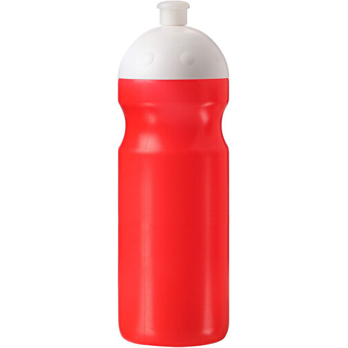 Trinkflasche 'Fitness' 0,7 L Mit Saugverschluss , weiß, Kunststoff, 23,50cm (Höhe), Bild 2