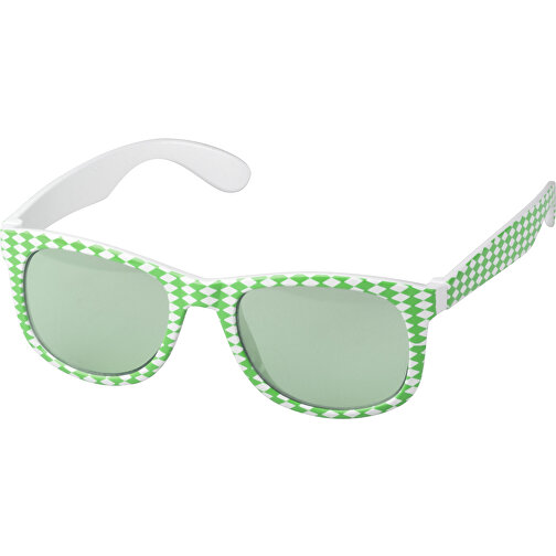 Spaßbrille 'Bavaria' , weiß/grün, Kunststoff, 14,50cm x 5,00cm x 15,00cm (Länge x Höhe x Breite), Bild 1