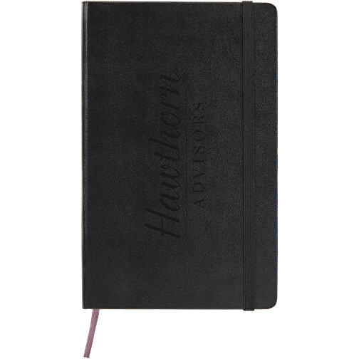 Moleskine Classic Hardcover Notizbuch Taschenformat – Liniert , Moleskine, schwarz, Lederimitat Papier, 14,00cm x 1,50cm x 9,00cm (Länge x Höhe x Breite), Bild 2