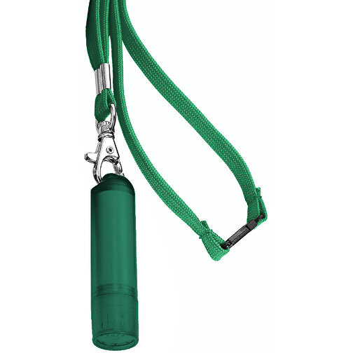 VitaLip® 'Premium' Freestyle Mit Lanyard , dunkelgrün gefrostet, PS, 6,30cm (Höhe), Bild 1