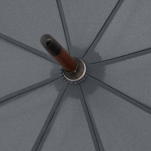Doppler Regenschirm Oslo AC , doppler, grau, Polyester, 90,00cm (Länge), Bild 3