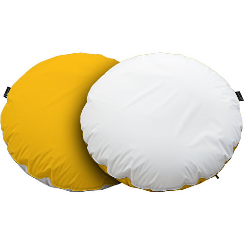 Sitzsack Bow Lounger, Inkl. Einseitigem Digitaldruck , gelb, 40% Repreve® / 60% Polyester, 30,00cm (Höhe), Bild 2