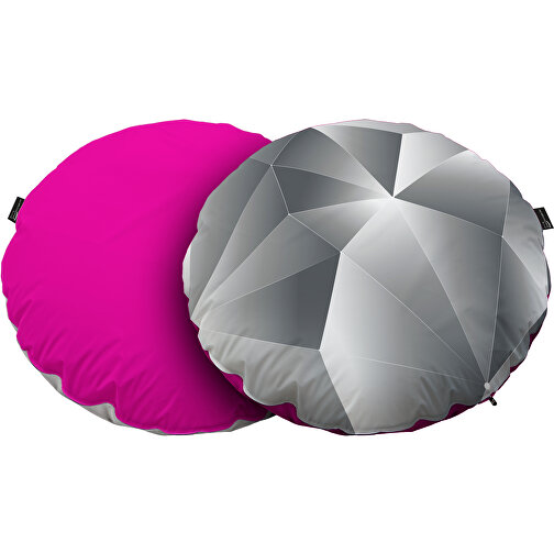 Sitzsack Bow Lounger, Inkl. Einseitigem Digitaldruck , pink, 40% Repreve® / 60% Polyester, 30,00cm (Höhe), Bild 1