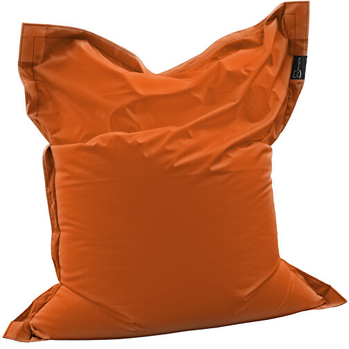 Sitzsack Lounger, Inkl. Einseitigem Digitaldruck , orange, 40% Repreve® / 60% Polyester, 180,00cm x 30,00cm x 140,00cm (Länge x Höhe x Breite), Bild 3