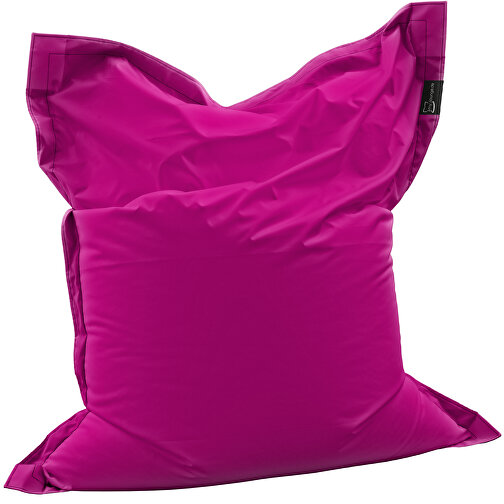 Sitzsack Lounger, Inkl. Einseitigem Digitaldruck , pink, 40% Repreve® / 60% Polyester, 180,00cm x 30,00cm x 140,00cm (Länge x Höhe x Breite), Bild 3