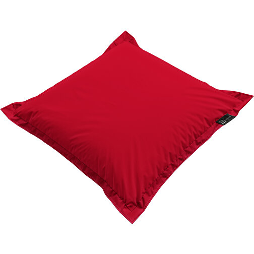 Sitzsack Quad Lounger, Inkl. Einseitigem Digitaldruck , rot, 40% Repreve® / 60% Polyester, 140,00cm x 30,00cm x 140,00cm (Länge x Höhe x Breite), Bild 3