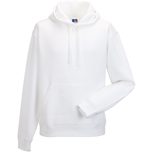 Authentic Hooded Sweat , Russell, weiß, 80 % Baumwolle, 20 % Polyester, XL, , Bild 1