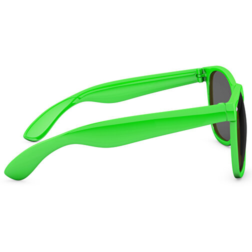 SunShine Glänzend - UV 400 , Promo Effects, grün glänzend, Rahmen aus Polycarbonat und Glass aus AC, 14,50cm x 4,80cm x 15,00cm (Länge x Höhe x Breite), Bild 4