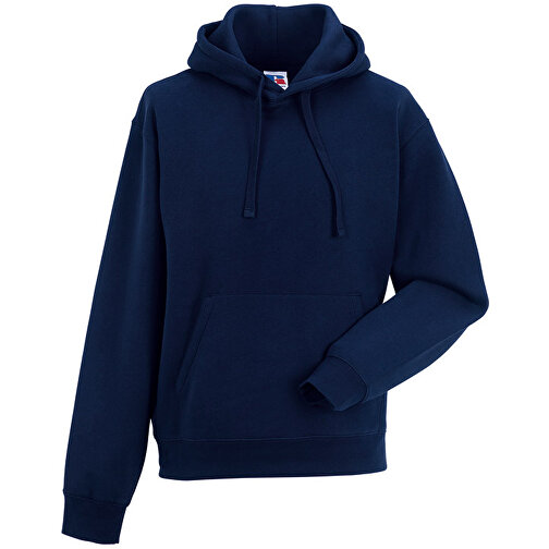 Authentic Hooded Sweat , Russell, navy blau, 80 % Baumwolle, 20 % Polyester, XS, , Bild 1