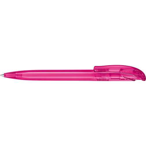 Senator® Challenger Clear Druckkugelschreiber , Senator, pink, Kunststoff, 15,00cm x 149,00cm x 12,00cm (Länge x Höhe x Breite), Bild 3