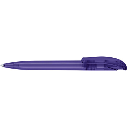 Senator® Challenger Frosted Druckkugelschreiber , Senator, violett, Kunststoff, 15,00cm x 149,00cm x 12,00cm (Länge x Höhe x Breite), Bild 3