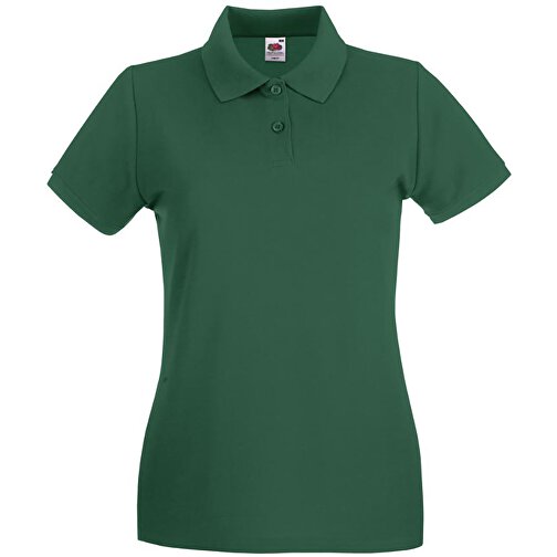 New Lady-Fit Premium Polo , Fruit of the Loom, flaschengrün, XS, , Bild 1