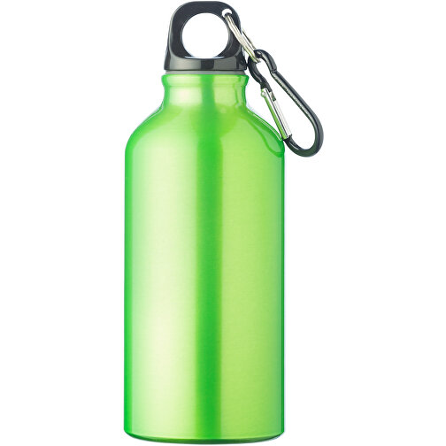 Auslaufsichere Trinkflasche Aluminium  - 400 Ml , apfelgrün, Aluminium, 17,50cm (Höhe), Bild 9