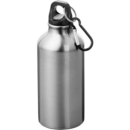 Oregon 400 Ml Aluminium Trinkflasche Mit Karabinerhaken , silber, Aluminium, 17,50cm (Höhe), Bild 1