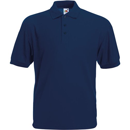 65/35 Polo , Fruit of the Loom, navy, 35 % Baumwolle / 65 % Polyester, 4XL, , Bild 1
