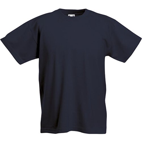 Kids Valueweight T-Shirt , Fruit of the Loom, deep navy, 100 % Baumwolle, 104, , Bild 1