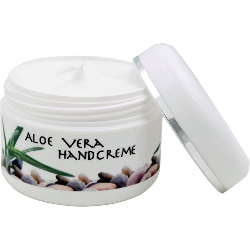 Tarro de 50 ml de Crema de Acumulación de Aloe Vera blanco, Imagen 2