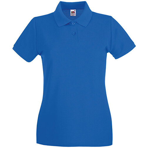 New Lady-Fit Premium Polo , Fruit of the Loom, royal, 100 % Baumwolle, XL, , Bild 1