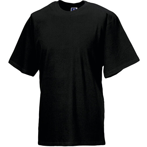 Silver Label T-Shirt , Russell, schwarz, 100 % Baumwolle, M, , Bild 1
