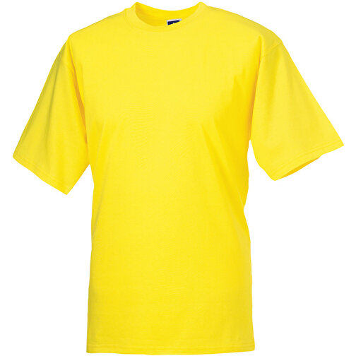 Silver Label T-Shirt , Russell, gelb, 93% Baumwolle, 7% Viskose, S, , Bild 1