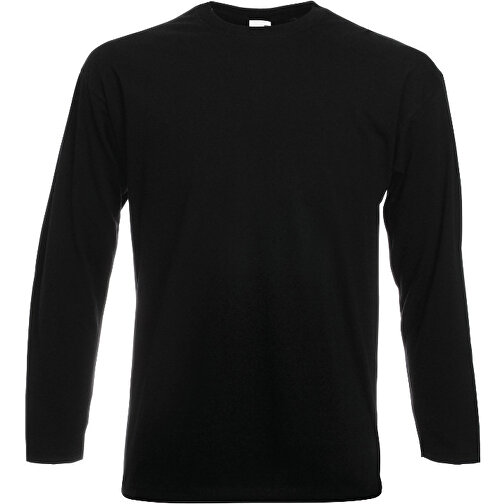 Valueweight Longsleeve T-Shirt , Fruit of the Loom, schwarz, 100 % Baumwolle, XL, , Bild 1