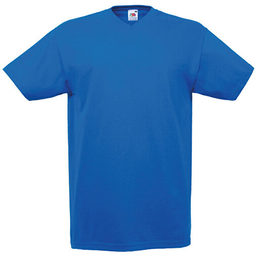 Value V-Neck T-Shirt , Fruit of the Loom, royal, 100 % Baumwolle, XL, , Bild 1