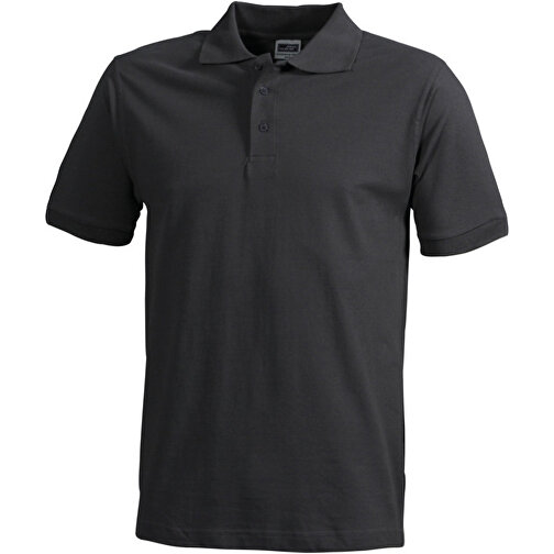 Workwear Polo Men , James Nicholson, carbon, 100 % Baumwolle, L, , Bild 1