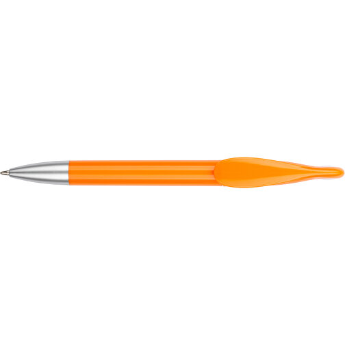Kugelschreiber Nuit , Promo Effects, orange / weiß, Kunststoff, 14,10cm (Länge), Bild 6