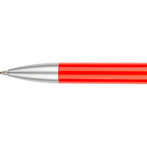 Kugelschreiber Halo , Promo Effects, rot / schwarz, Kunststoff, 14,00cm (Länge), Bild 8