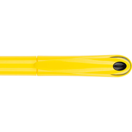 Kugelschreiber Halo , Promo Effects, gelb / schwarz, Kunststoff, 14,00cm (Länge), Bild 9