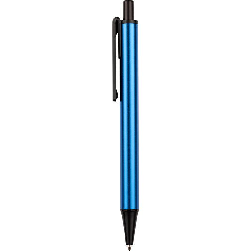 Kugelschreiber Prime , Promo Effects, blau / schwarz, Metall, Kunststoff, 14,20cm (Länge), Bild 2