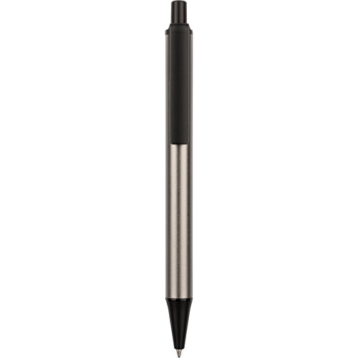 Kugelschreiber Prime , Promo Effects, grau / schwarz, Metall, Kunststoff, 14,20cm (Länge), Bild 4