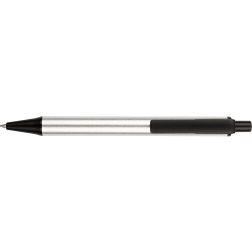 Kugelschreiber Prime , Promo Effects, silber / schwarz, Metall, Kunststoff, 14,20cm (Länge), Bild 6