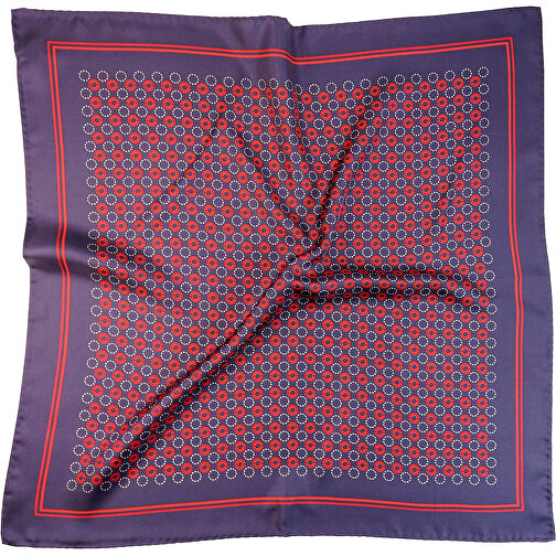 Nicki halsduk, rent silke, Twill, tryckt, ca 53 x 53 cm, Bild 1